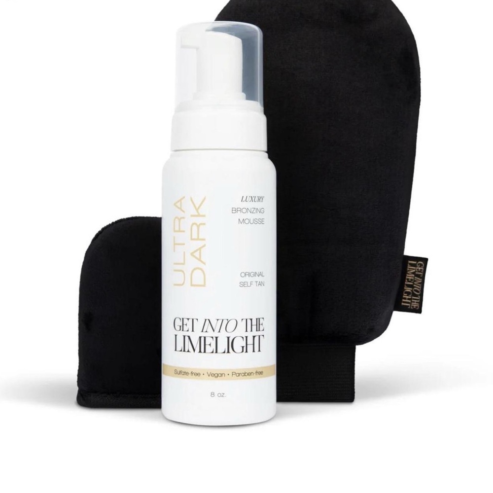 NWT Ultra Dark Bronzing Mousse with Mitt